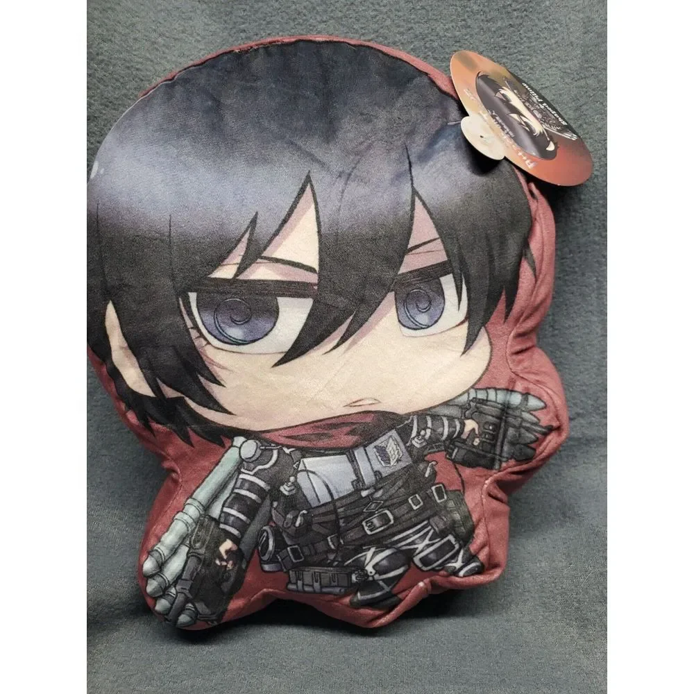 Attack On Titan Final Season‎ Pillow Shaped Mikasa Nwt